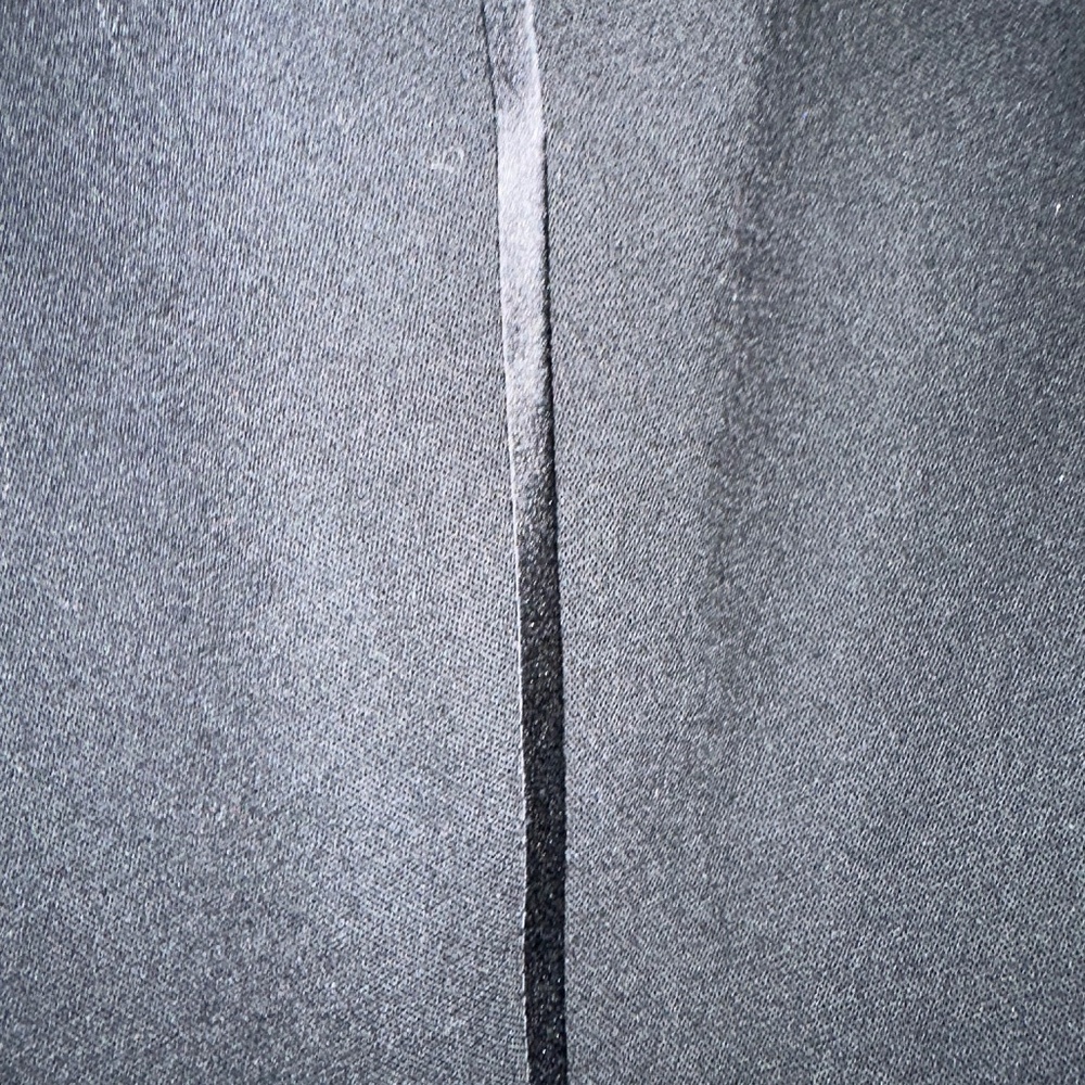 "BLACK FRIDAY SPECIAL" BLACK CREPE TUXEDO SLACKS - Picture 3 of 7